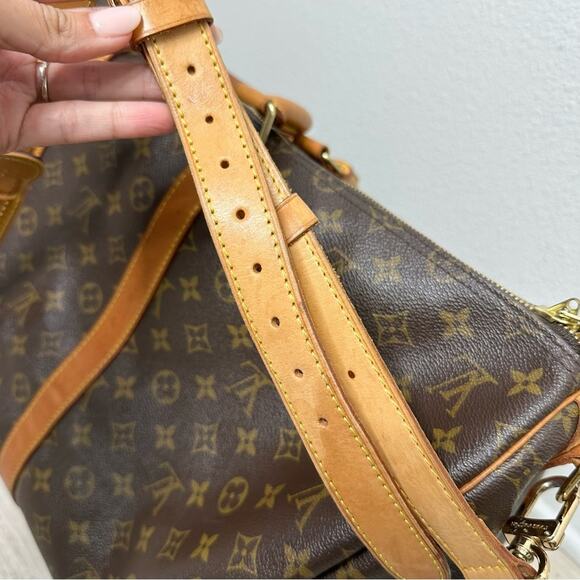 Louis Vuitton Keepall Bandoulière 55 Monogram Vintage 2002 Large Duffel Bag - Picture 6 of 15